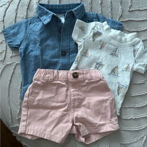 Newborn summer outfit